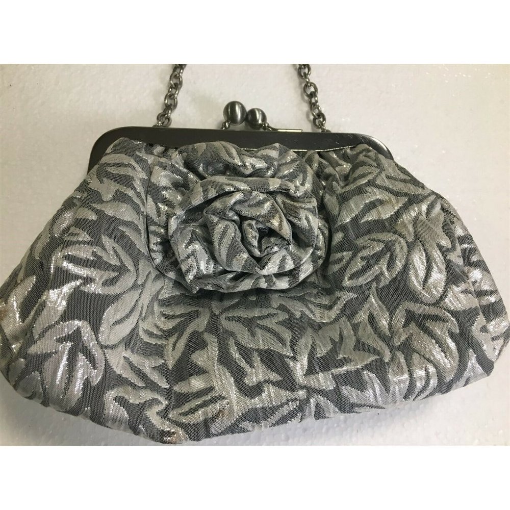 clutch evening bag wedding cocktails Behnaz Sarafpour for Target silver